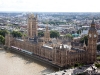Skyward view of London