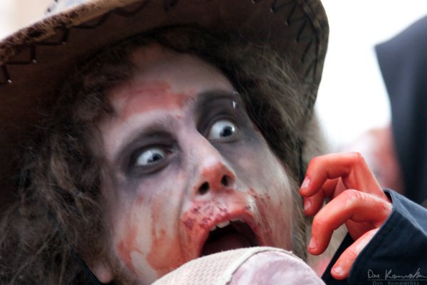 Crazed zombies