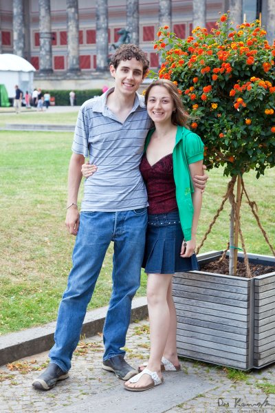 Desi and I in Berlin