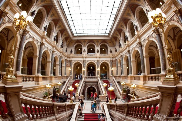 Czech National Museum Stairs