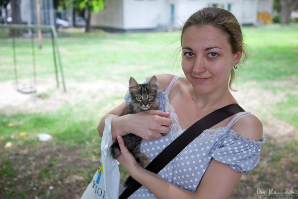 Desi and kitty