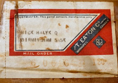 antique photo nametag