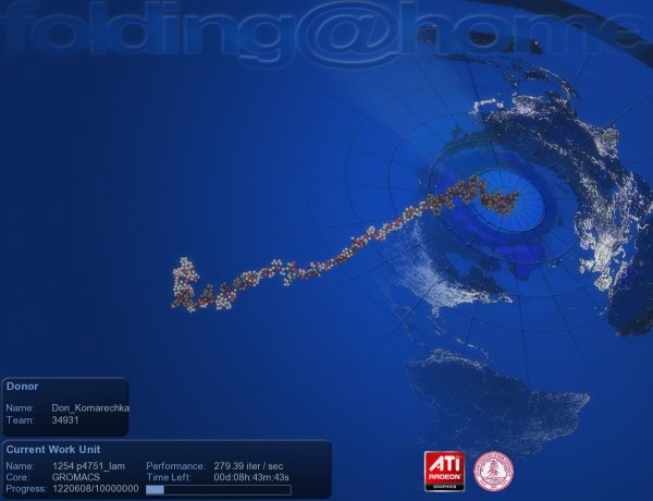 Folding@Home screenshot