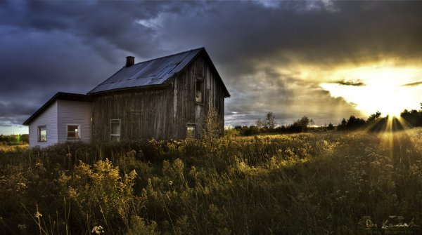 Farm Sunset