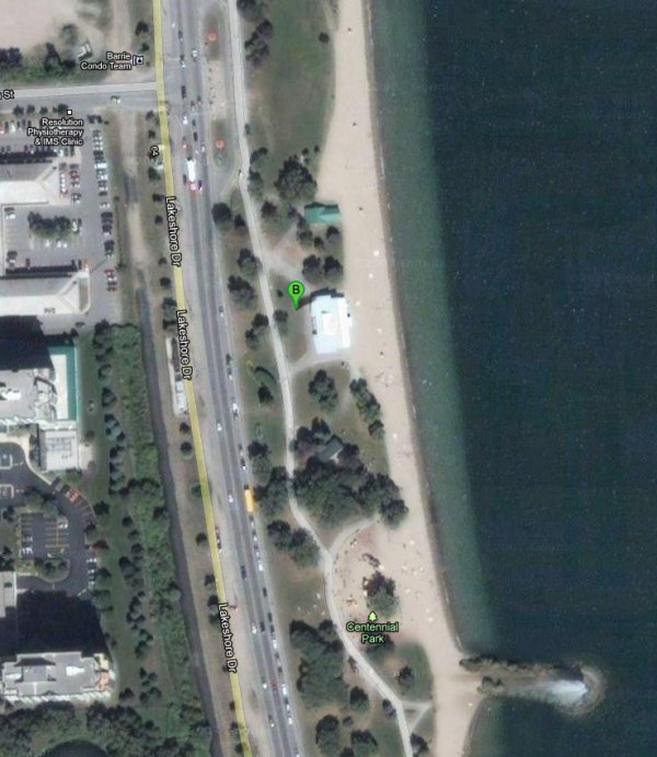 Map to my spot at Kempenfest