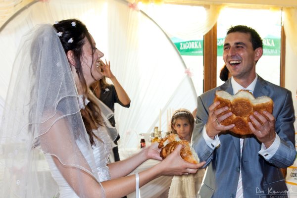 Breaking bread