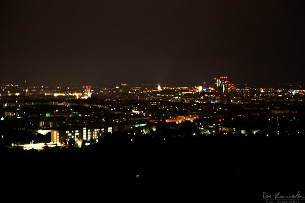 Vienna at night