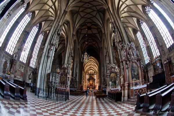 St. Stephen's Cathedral Fisheye
