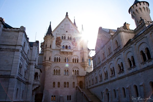 Neuschwanstein Courtyard