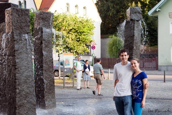 Desi and I in Füssen