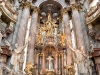Front of church