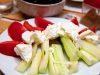 Veggies and feta