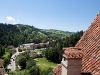 The town below