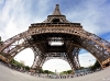 Fisheye Eiffel Tower